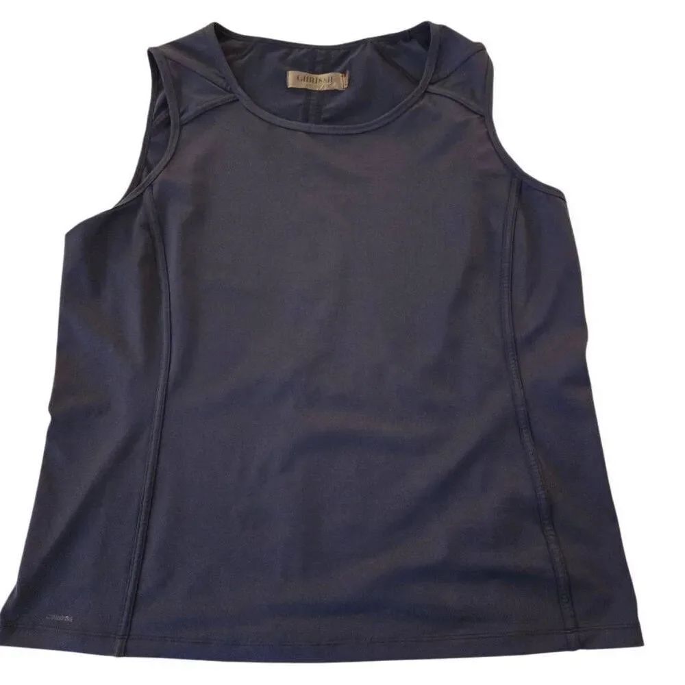 Chrissie by Tail Womens Athletic Tennis Navy Blue Sleeveless Tank Top Size XXL
